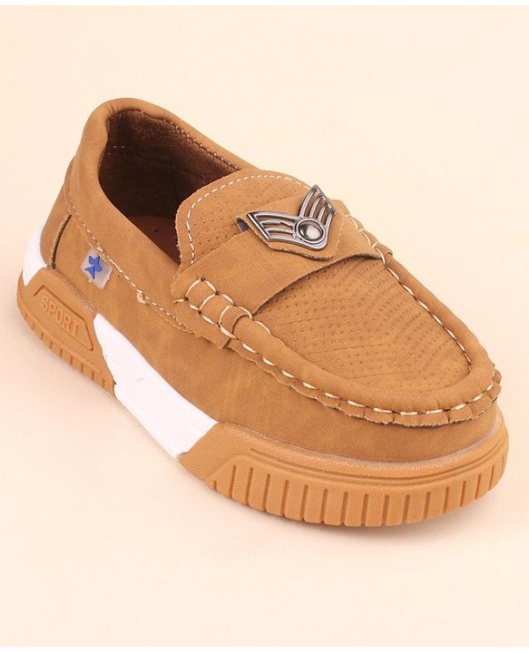 Cute Walk by Babyhug Slip On Loafers - Brown