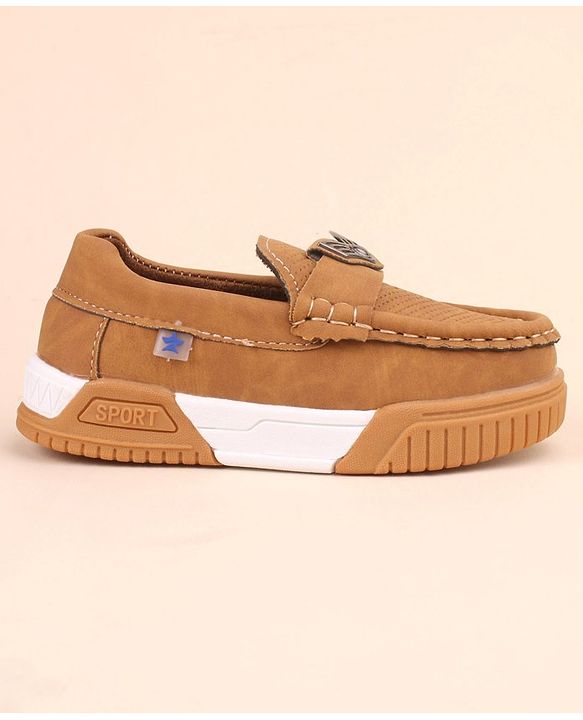 Cute Walk by Babyhug Slip On Loafers - Brown