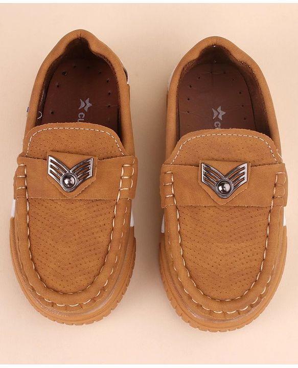 Cute Walk by Babyhug Slip On Loafers - Brown