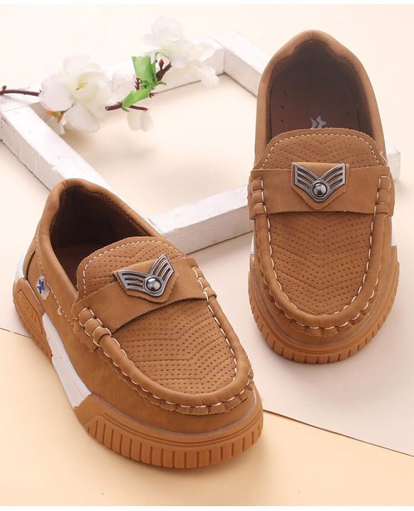 Cute Walk by Babyhug Slip On Loafers - Brown