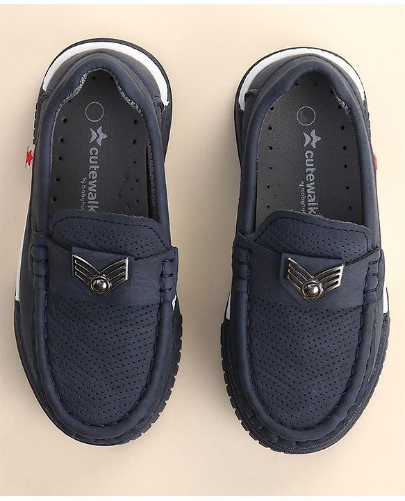 Cute Walk by Babyhug Slip On Loafers - Brown