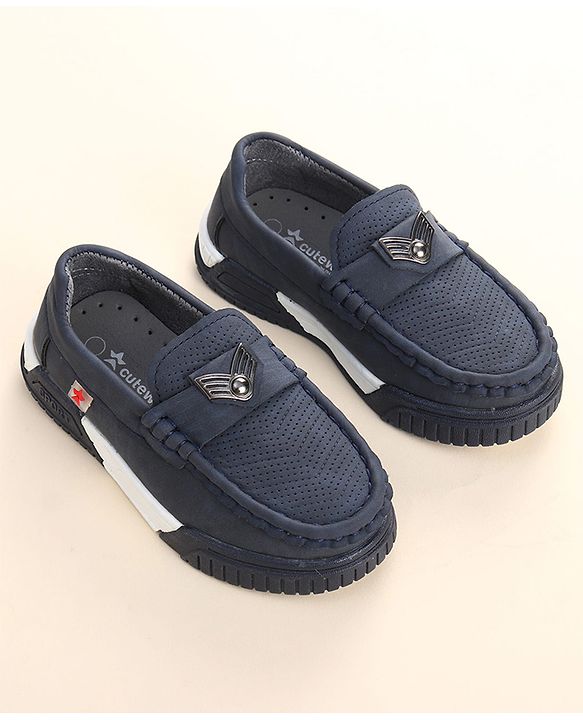 Cute Walk by Babyhug Slip On Loafers - Brown
