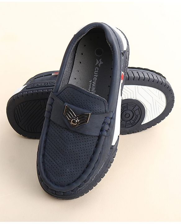 Cute Walk by Babyhug Slip On Loafers - Brown