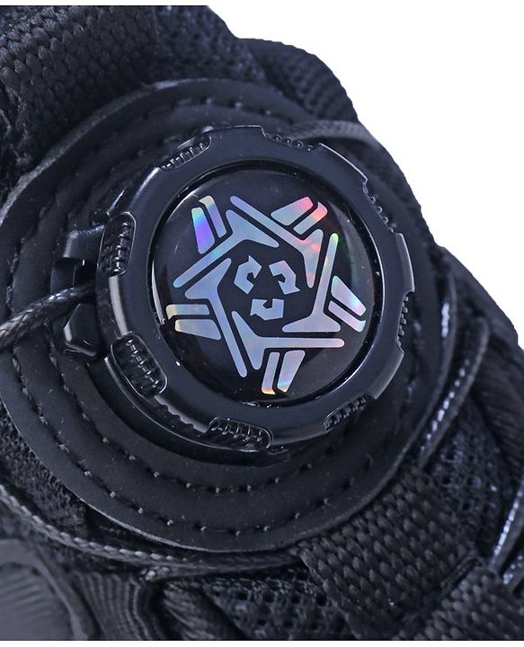 Cute Walk by Babyhug Sneaker with Lace up Closure - Black