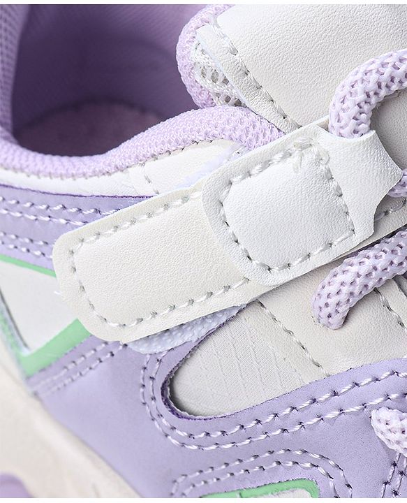 Cute Walk by Babyhug Sneaker with Lace Up Closure - Pink