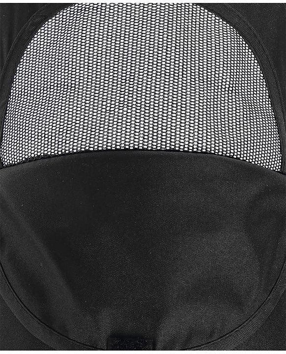 Babyhug Air Glide Buggy Light Weight Stroller with Canopy - Black