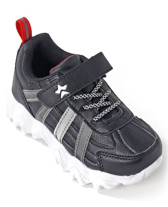 Cute Walk by Babyhug Sneaker - Black