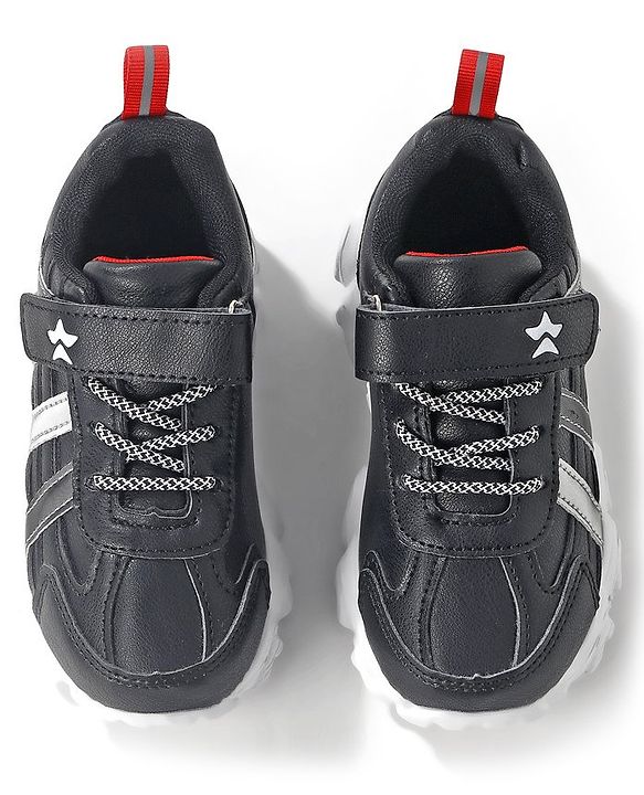 Cute Walk by Babyhug Sneaker - Black