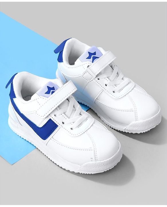 Cute Walk by Babyhug Sneaker with Lace Up Closure - Royal Blue