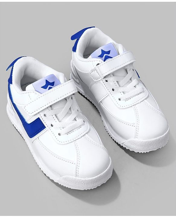 Cute Walk by Babyhug Sneaker with Lace Up Closure - Royal Blue