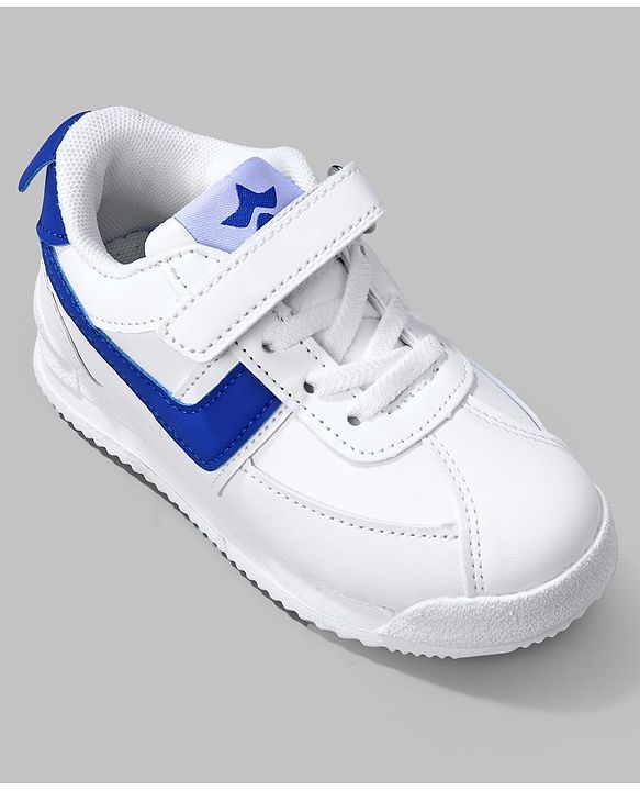 Cute Walk by Babyhug Sneaker with Lace Up Closure - Royal Blue