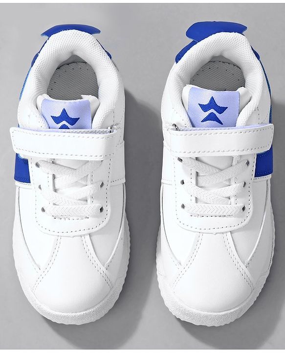 Cute Walk by Babyhug Sneaker with Lace Up Closure - Royal Blue