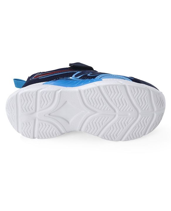 Cute Walk by Babyhug Velcro Closure Sneakers - Navy Blue