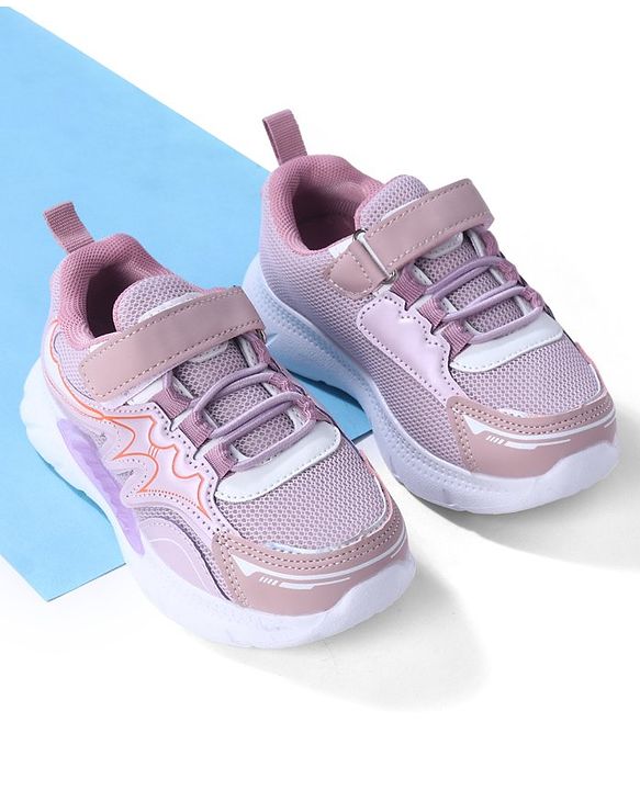 Cute Walk by Babyhug Velcro Closure Sneakers - Navy Blue