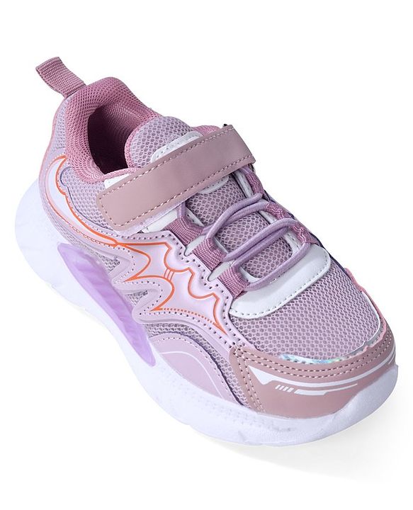 Cute Walk by Babyhug Velcro Closure Sneakers - Navy Blue