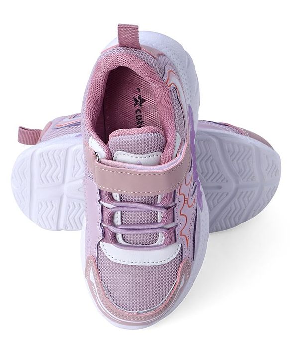 Cute Walk by Babyhug Velcro Closure Sneakers - Navy Blue