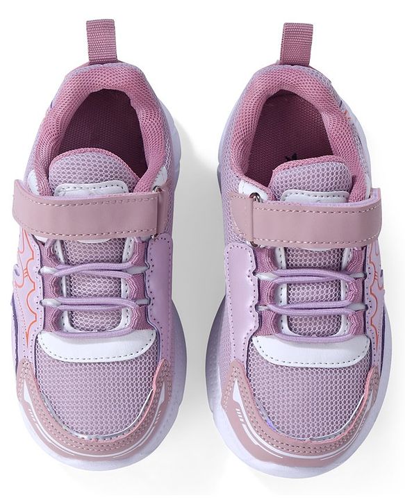 Cute Walk by Babyhug Velcro Closure Sneakers - Navy Blue