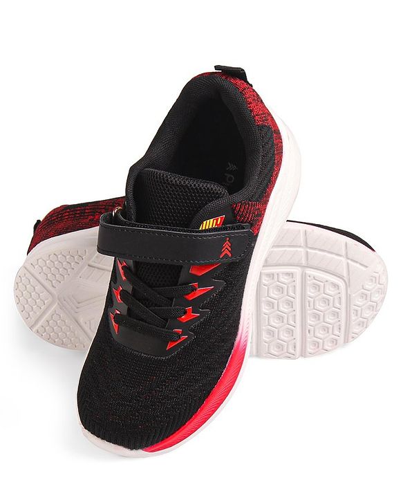 Pine Kids Sneakers with Velcro Closure - White & Green