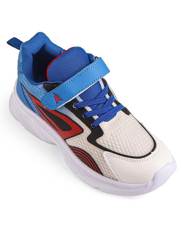 Pine Kids Sneakers with Velcro Closure - Royal Blue