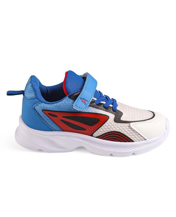 Pine Kids Sneakers with Velcro Closure - Royal Blue