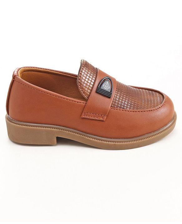Cute Walk by Babyhug Slip On Loafer Shoes - Brown