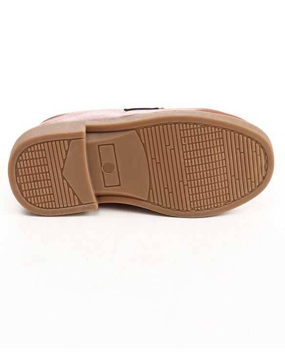 Cute Walk by Babyhug Slip On Loafer Shoes - Brown
