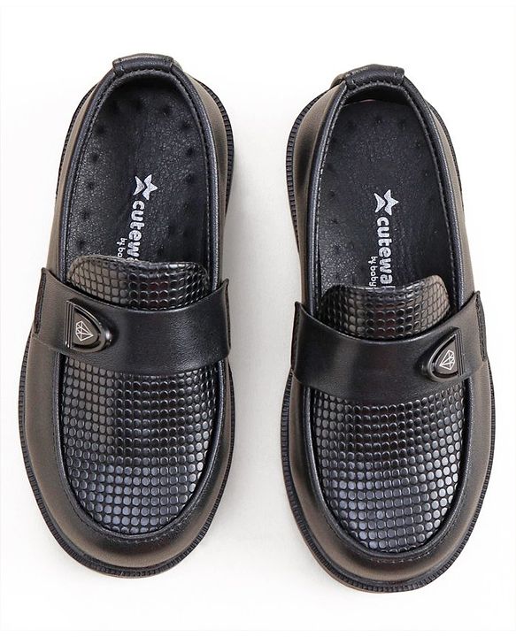 Cute Walk by Babyhug Slip On Loafer Shoes - Brown