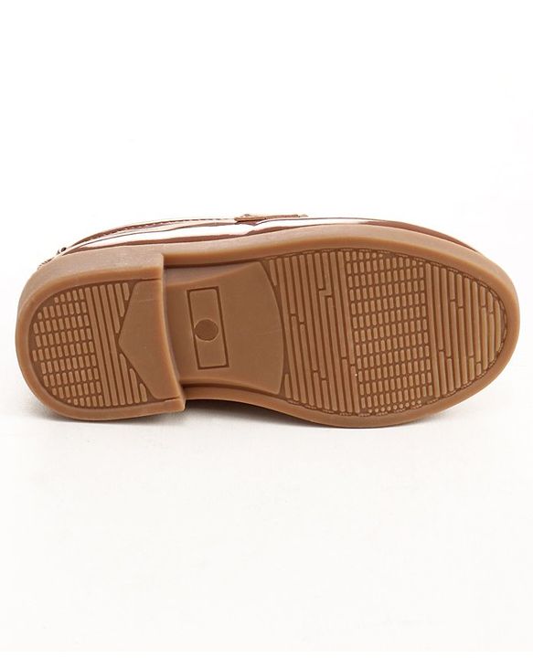 Cute Walk by Babyhug Slip On Formal Shoes- Brown
