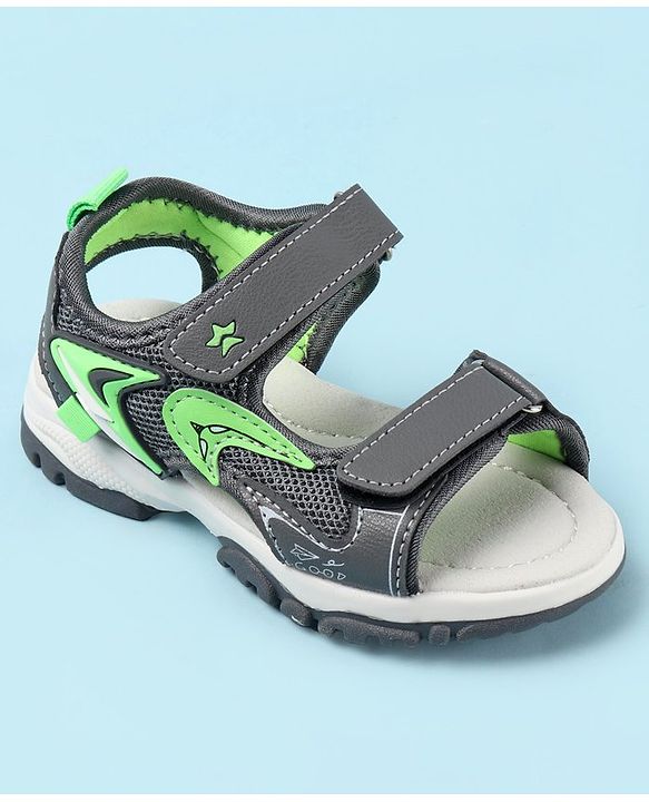 Cute Walk by Babyhug Sandals with Velcro Closure - Blue