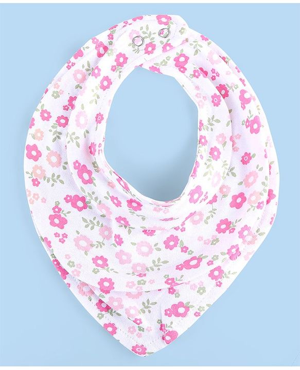Babyhug Drool Bibs Pack of 5 - Multicolor