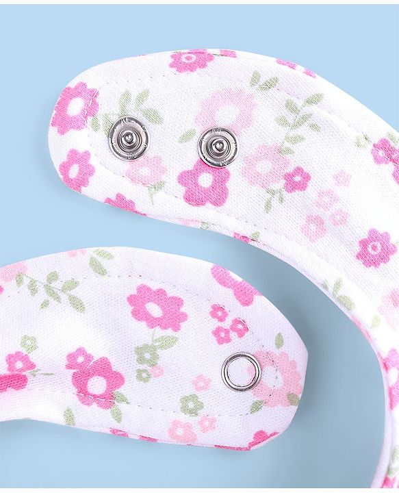 Babyhug Drool Bibs Pack of 5 - Multicolor
