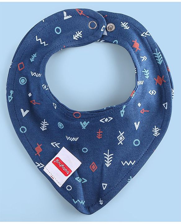 Babyhug Drool Bibs Pack of 5 - Multicolor