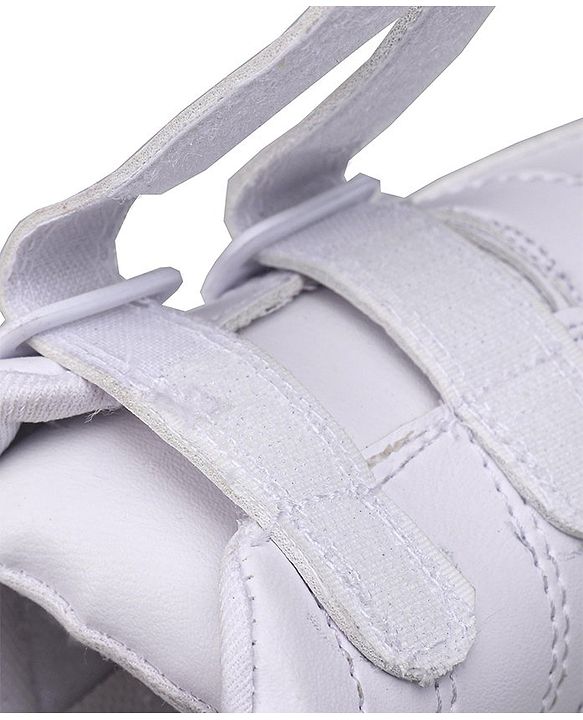 Pine Kids Non Lace School Shoes - White
