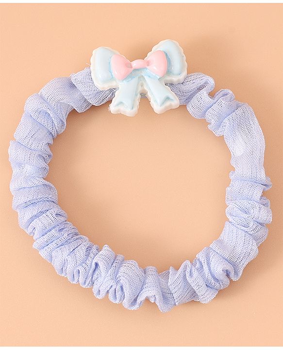 Babyhug Rubber Bands & Scrunchies Sets with Bow Applique Pack of 3 - Multicolor