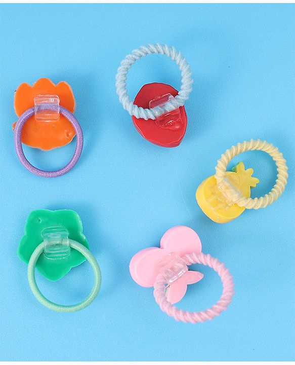 Babyhug Hair Rubber Bands - Multicolor