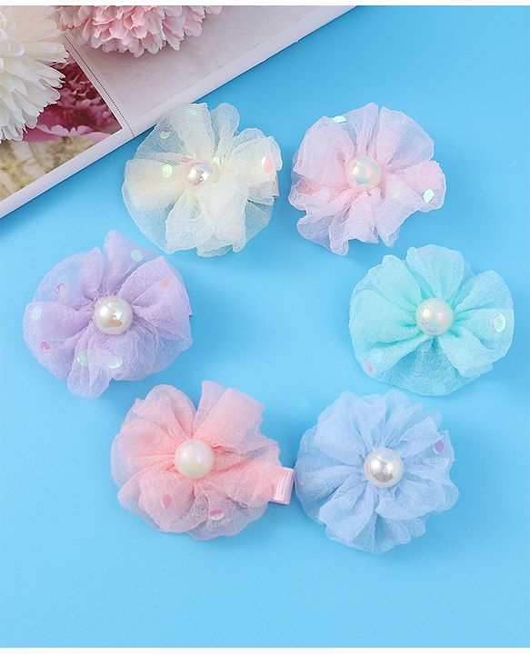 Babyhug Hair Pins And Clips - Multicolor