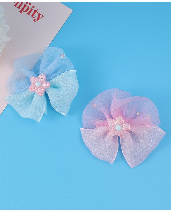 Babyhug Hair Pins And Clips Free Size - Multicolor