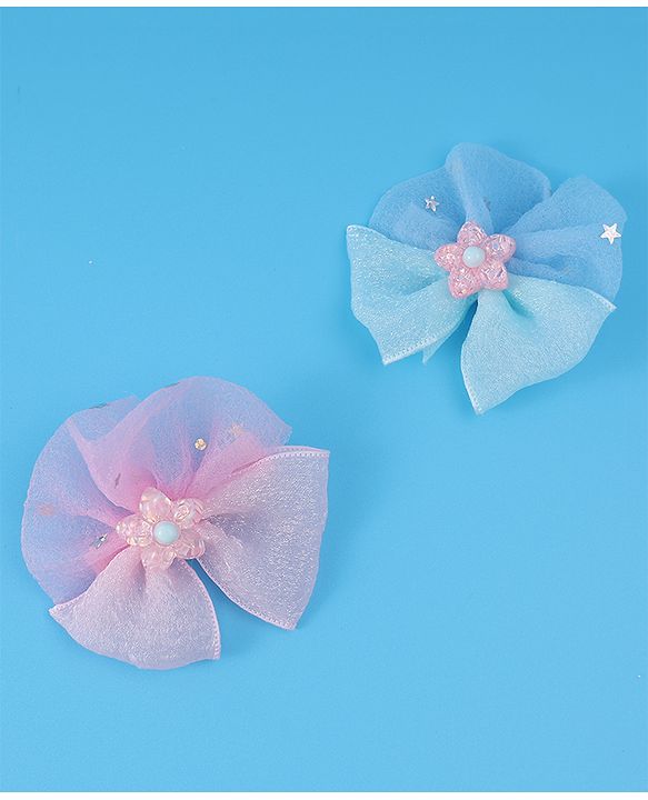 Babyhug Hair Pins And Clips Free Size - Multicolor