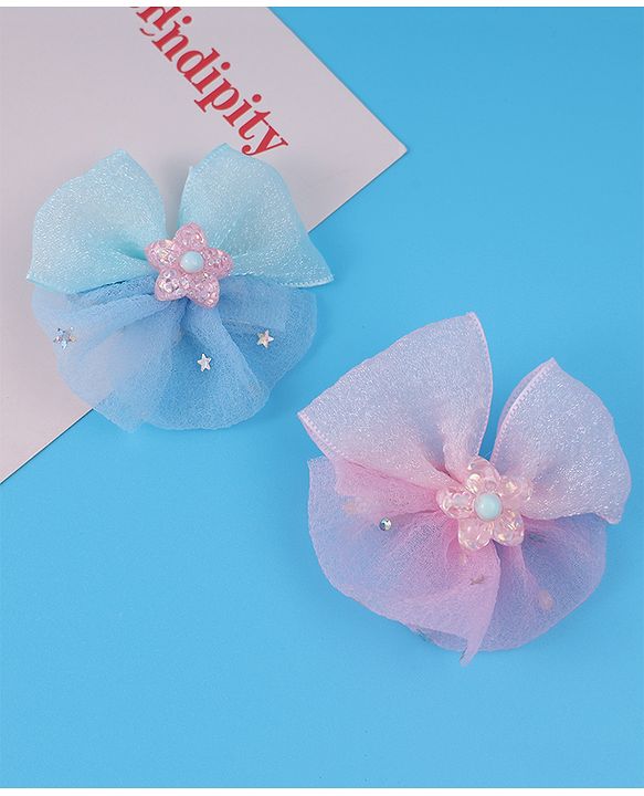 Babyhug Hair Pins And Clips Free Size - Multicolor
