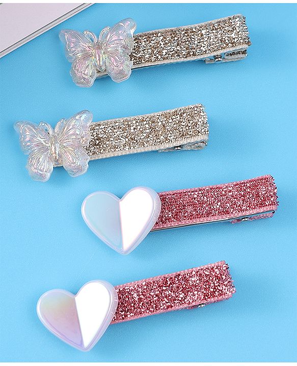 Pine Kids Hair Pins And Clips Free Size - Multicolor