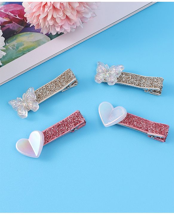 Pine Kids Hair Pins And Clips Free Size - Multicolor