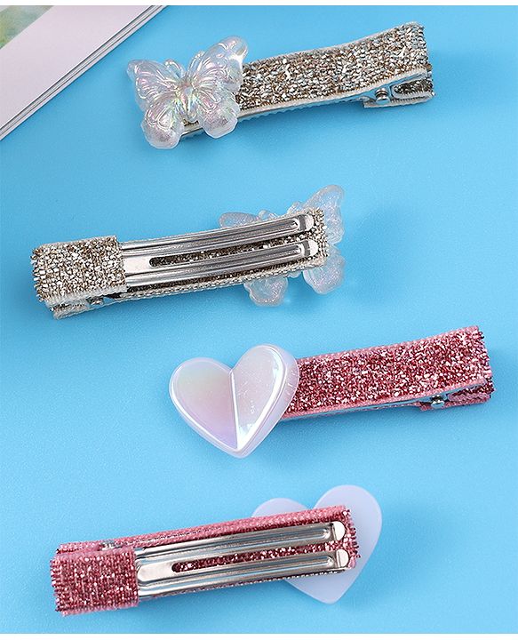 Pine Kids Hair Pins And Clips Free Size - Multicolor