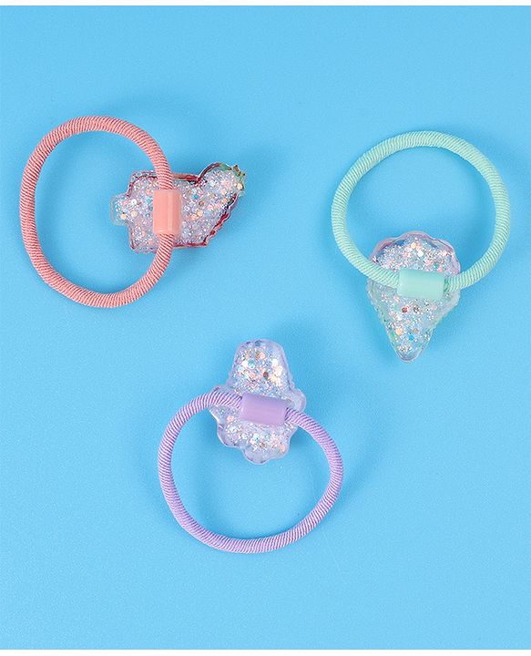 Babyhug Hair Rubber Bands - Multicolor