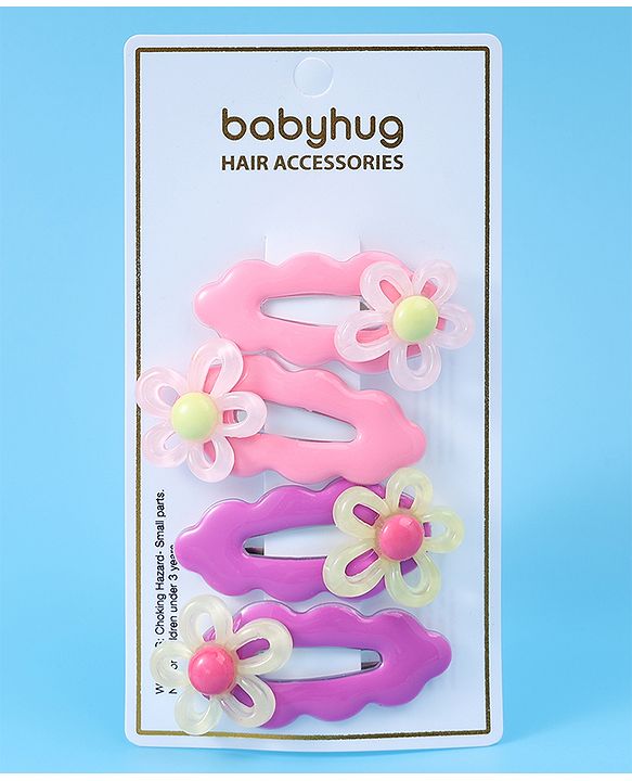 Babyhug Snap Clips Free Size - Multicolor