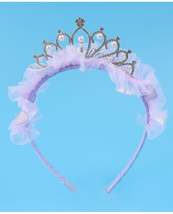Pine Kids Hair Bands Free Size - Purple