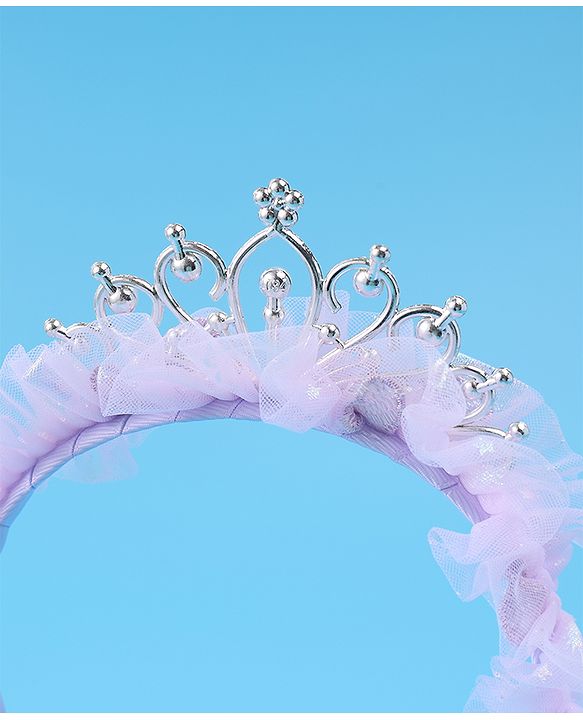 Pine Kids Hair Bands Free Size - Purple