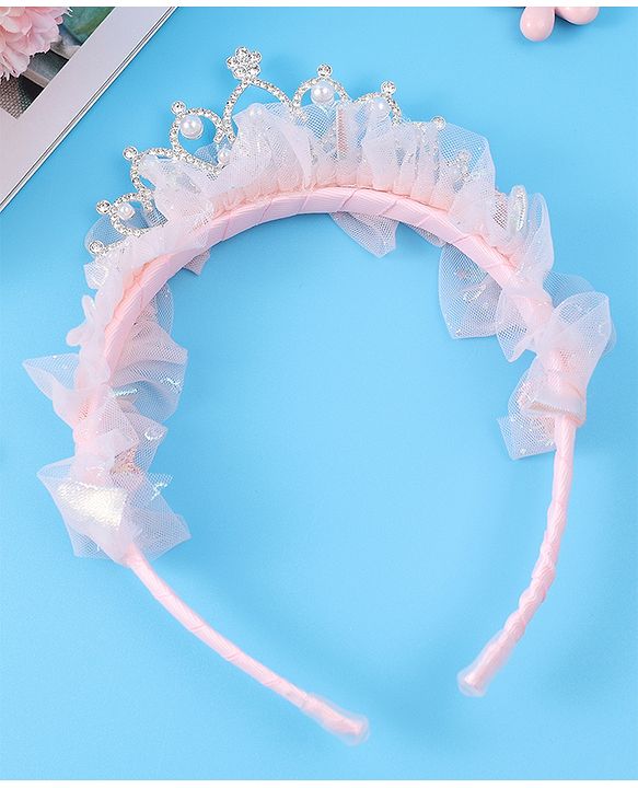 Pine Kids Hair Bands Free Size - Pink