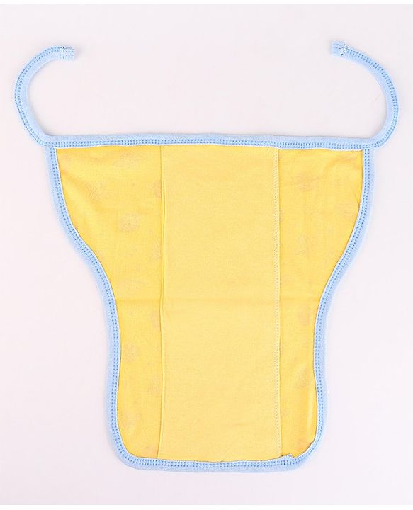 Babyhug Interlock Dyed U Shape Cloth Nappies Solar Print New Born Pack of 10-Multicolor