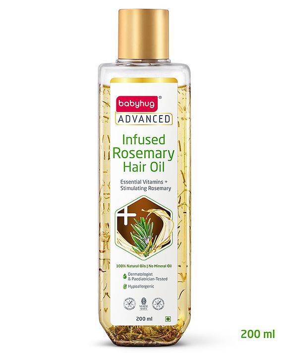 Babyhug Advanced Infused Rosemary Hair Oil - 200 ml