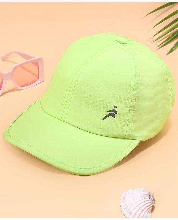 Pine Active Reflective Sports Cap Neon Green - Diameter 15 cm